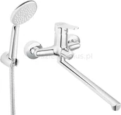 Baterie wannowe i prysznicowe - Ferro Isso bateria wannowo-prysznicowa chrom BIS55A - miniaturka - grafika 1