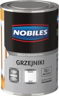 Farby zewnętrzne - Nobiles Grzejniki 1L Biały Kaloryfery farba ftalow - miniaturka - grafika 1