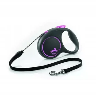 Flexi smycz automatyczna Black Design M 5m 20kg - Smycze dla psów - miniaturka - grafika 25