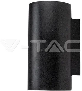 v-tac Kinkiet V-TAC BETON 2xGU10 LED Okrągły Ciemny Szary IP20 VT-894 - Lampy ścienne - miniaturka - grafika 2