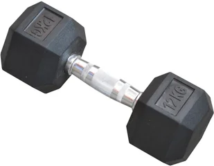 UPOMINKARNIA Hantla gumowa Hex 12kg eb fit 1015224-0 - Hantle i ciężarki - miniaturka - grafika 2