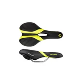 Siodełka rowerowe i akcesoria - Accent Siodełko Derry czarny-żółty / Płeć: męskie - miniaturka - grafika 1
