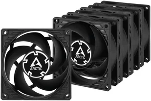 Arctic Cooling WENTYLATOR ARCTIC P8 PWM PST Value Pack(black/black) 80mm Pack of 5pcs ACFAN00154A - Chłodzenie procesora - miniaturka - grafika 2