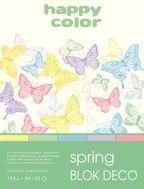 GDD Blok A4/20K Deco Spring 170g HAPPY COLOR - Artykuły biurowe - miniaturka - grafika 4