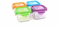 Pojemniki kuchenne - Wean Green wean Green gl424gp Snack Cubes Garden, zestaw-elementowy pojemnik gastronomicznych ze szkła - miniaturka - grafika 1