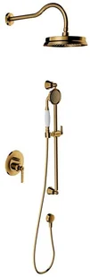 Omnires ARMANCE System prysznicowy podynkowy złoty SYSAM20GL SYSAM20GL - Zestawy prysznicowe - miniaturka - grafika 3