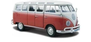 Maisto Samochód Volkswagen Van "Samba" skala 1:25 258429 - Kolekcjonerskie modele pojazdów - miniaturka - grafika 3