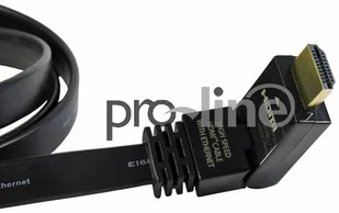 Art Kabel AL-05 ( HDMI 1.4 - HDMI 1.4 M-M 1,5m czarny kątowy ) KABARRMON0005 [7504507] - Kable - miniaturka - grafika 3