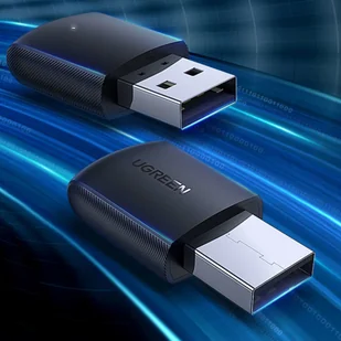 uGreen Adapter USB zewnętrzna karta sieciowa UGREEN CM448 2.4GHz Czarny 11232X1 - Adaptery i przejściówki - miniaturka - grafika 3