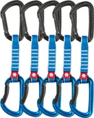 Sprzęt wspinaczkowy - Ocun Falcon QD Zoom PA Quickdraw 15/22mm 12cm 5 sztuk, blue 2020 Ekspresy wspinaczkowe 4069-Blue - miniaturka - grafika 1
