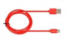 iBox Kabel USB IKUMTCR TYP-C 1m 3A Czerwony IKUMTCR - Kable USB - miniaturka - grafika 2