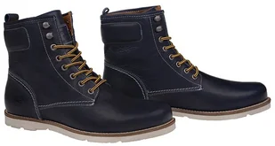 Mustang Trzewiki Trapery 35A062 4853-502-820 Navy Granat nieocieplane 41008 - Botki męskie - miniaturka - grafika 2