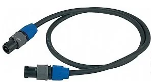 Proel ESO1000LU2 esot Eric kabel do głośników (2 X 2,5 MM Wtyczka, na, Neutrik speakON Speakon, 2 m, NL2FX hpc620-NL2FX) Czarny Proel ESO1000LU2 - Kable - miniaturka - grafika 2