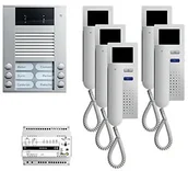 Domofony - TCS prepack Video 5 przyciski AVE + ivh3222 AP, pve1550  0010 - miniaturka - grafika 1