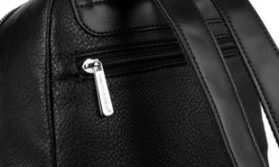 David Jones Zgrabny plecak damski z frontowymi kieszeniami - Plecaki - miniaturka - grafika 6