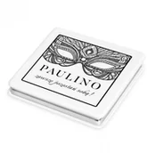 Lusterka do makijażu - Murrano Lusterko kwadratowe z grawerem zawsze pozostań sobą LSTR-KW-021 - miniaturka - grafika 1