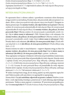 Wydawnictwo MAC MAC Inspiracje. Sposoby rozwiązywania zadań tekstowych. Poradnik dla nauczyciela klasy 2 800473 - Podręczniki dla szkół podstawowych - miniaturka - grafika 8