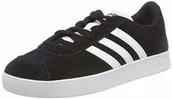 Tenis ziemny - Adidas Unisex VL Court 2.0 dziecięce buty do fitnessu (Vl Court 2.0), kolor: Czarny Negbas Ftwbla 00, rozmiar: 36 EU - miniaturka - grafika 1