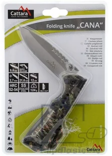 Cattara Nóż składany CANA z bezpiecznikiem 21,6cm - Kuchnia turystyczne i akcesoria - miniaturka - grafika 2