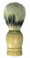 Pędzle do golenia - Pędzel Do Golenia Z Włosiem Dzika Drewniany 10CM - miniaturka - grafika 1