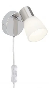 Brilliant Lampa ścienna G46112/77 E14 (SxW) 16.5 cm x 12 cm Chrom - Lampy ścienne - miniaturka - grafika 2