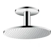 Deszczownice - Axor ShowerSolutions Deszczownica 30 cm z ramieniem sufitowym chrom 35304000 - miniaturka - grafika 1