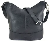 Torebki damskie - Barberini's Modne torebki młodzieżowe - Barberini's - Czarna 508-1 - miniaturka - grafika 1