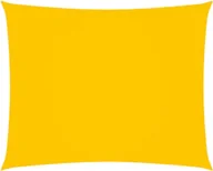 Parasole ogrodowe - vidaXL Żagiel ogrodowy, tkanina Oxford, prostokątny, 3,5x5 m, żółty vidaXL - miniaturka - grafika 1