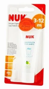 Nuk Zestaw szczoteczka na palec i pasta do zębów 25639 - Szczoteczki do zębów - miniaturka - grafika 4