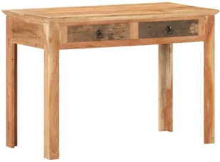 VidaXL Biurko, 110 x 50 x 75 cm, lite drewno z odzysku 320385 VidaXL - Biurka - miniaturka - grafika 8