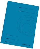 Koszulki na dokumenty - Herlitz uziomów Binder A4 Rec. Intensywne kolory 10er, niebieski 11076452 - miniaturka - grafika 1