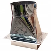 Kominki wentylacyjne - Podstawa pod Nasada / Strażak 200/140x270 Kwas - miniaturka - grafika 1