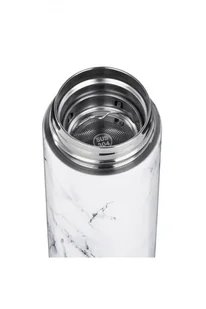 NOVEEN Butelka termiczna NOVEEN Marble TB2319 Biały TB2319 - Kubki termiczne NOVEEN Butelka termiczna NOVEEN Marble TB2319 Biały TB2319 - Kubki termiczne - miniaturka - grafika 5