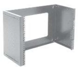 DIGITUS Digitus DN-19 PB-4U Patch na ścianie (4HE, 48,3 cm (19 cale)) Szary 4016032205999 - Szafy rack - miniaturka - grafika 2