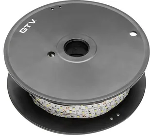 Taśma LED 12V IP20 30W 300smd 2835 zimna biała 8mm FLASH [700lm/m] (ROLKA 50m) GTV [nowe diody-większa wydajność] - Taśmy LED - miniaturka - grafika 2