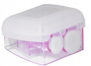 INTER-VION Duo sharpener - Podwójna temperówka do kredek - 499614 - Pozostałe akcesoria kosmetyczne - miniaturka - grafika 2