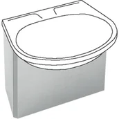 Zlewy i komory gospodarcze - Franke Osłona do umywalek ANIMA BS206 - miniaturka - grafika 1