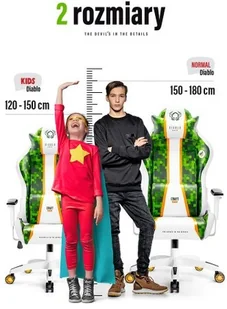 Diablo Chairs X-One 2.0 Craft Kids Size - Fotele gamingowe - miniaturka - grafika 17