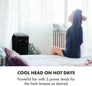 Wentylator OneConcept OneConcept Coolster Chłodnica powietrza wentylator jonizator 65 W 320 m/h zbiornik 4l biały ACO3-65W Aircooler - Wentylatory - miniaturka - grafika 7