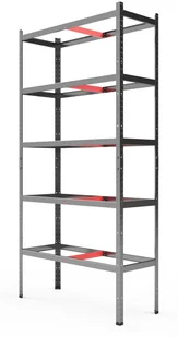 Marbo Regały Regał magazynowy Standard II 180x110x50 5P 1000 kg standard_180x110x50x5 - Szafy i regały magazynowe - miniaturka - grafika 3