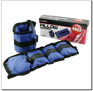 HMS Obciążniki OB03 2 x 1,5 kg niebieskie - 1005549 - Pozostały sprzęt siłowy - miniaturka - grafika 2