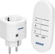 Systemy inteligentnych domów - Gniazdo bezprzewodowe mini sterowane pilotem 1+1, Schuko OR-GB-440(GS) - miniaturka - grafika 1