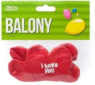 GMR Balony lateksowe I love you serca - 3 szt. GZ-WAL3 - Balony i akcesoria - miniaturka - grafika 3