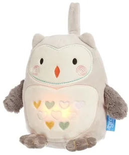 The Gro Company SOWA OLLIE szumiąca przytulanka z czujnikiem płaczu i lampką nocną The Gro Company GRO AKA0030 - Szumiące zabawki - miniaturka - grafika 2