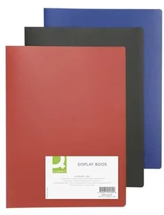 Q-Connect Teczka ofertowa PP A4 380mikr. 20 koszulek czarna KF01252 - Ofertówki - miniaturka - grafika 2