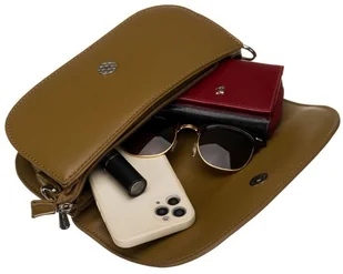 David Jones Podłużna listonoszka damska na długim, odpinanym pasku - Torebki damskie - miniaturka - grafika 7