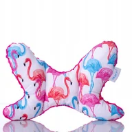 Akcesoria do fotelików - Poduszka podróżna motylek antywstrząsowy minky - miniaturka - grafika 1