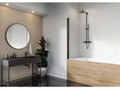 Parawany nawannowe - Radaway Nes Black PNJ I 50x150 lewy 10011050-54-01L - miniaturka - grafika 1