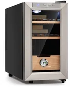 Szafy i witryny grzewcze - Klarstein Klarstein El Presidente 23, humidor, 45 W, panel dotykowy, drewno bukowe, 23 l, LED HEA6-ElPresidente23S - miniaturka - grafika 1