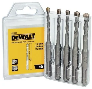DeWalt Zestaw 5 szt. wierteł do betonu DT9399 SDS+ EXTREME DT9399-QZ - Wiertła - miniaturka - grafika 2